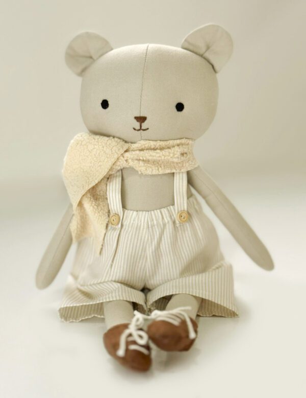 Urso de Pano - Boneca de Pano Feita de Algodão